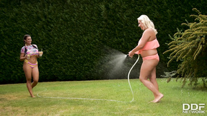 Chloe and Krystal Swift - Hoes with A Hose