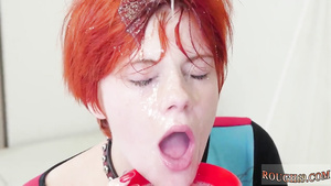 redhead submissive slut rimming video