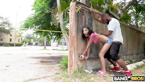 Maya Bijou Gets Shagged In Public