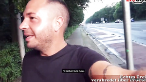 German Disco Whore Public Pick Up Street Fuck