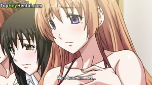 Hentai Teenagers With Massive Breasts Satisfy Young Guy