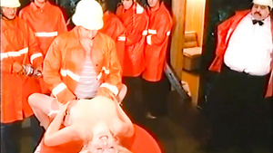 Hairy Daddy Erupts Over Pale Pornstar's Tits In Rare Sex Video