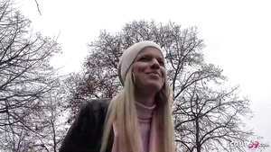 Skinny teen girl from the street likes to fuck