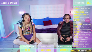 A naked Twitch girl gets as down and dirty as a streamer can get.