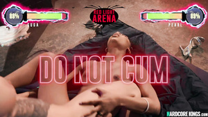 Ebony and tattooed darkhaired babe tribbing