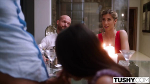 tushy hubby says no, but curious shona wants to swing