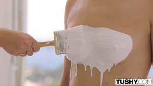 TUSHY Super Hottie Model Gets Gaped On A Shoot