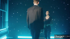 Deeper. Brooklyn has rough butt sex intercourse with dance partner