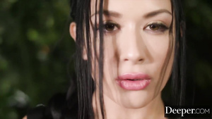 Deeper. Katrina Jade Gets Into the Game Just for Him