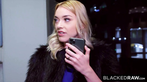 BLACKEDRAW Blondie gets some BIG BLACK PENIS when her BF ditches her