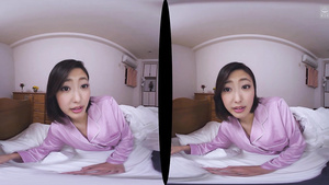 Asian lustful hussy Asahi Mizuno VR porn video