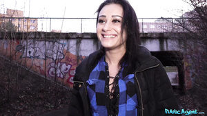 Dark-haired nymph with perky ass pleases Jason in bed