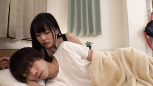 Asian lewd teen thrilling sex video