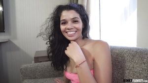 Naughty latina babe amateur POV sex