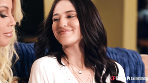 Aubree Valentine and Bridgette B threesome sex