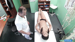 Fake Hospital - Black Haired Student Wants Knob 1
