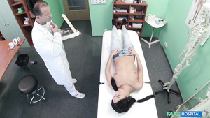 Fake Hospital - Petite Darkhaired Babe Gets Curvaceous Treatment 1 - Angie Moon