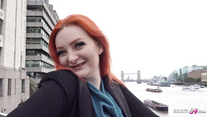 Lustful redhead wife breathtaking sex scene