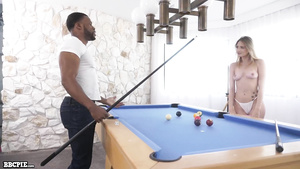 Raunchy nymph Kyler Quinn interracial porn video