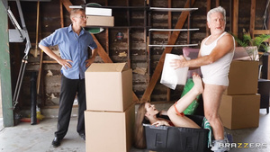 Sultry teen Erin Everheart fucks old geezer incredible porn movie