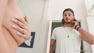 Bosomy latina babe Violet Myers incredible porn movie