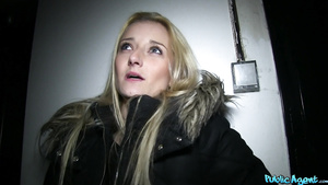 Public Agent - Blondie Babe Takes A Mouthful Of Stranger's Cum Load 2 - Miriam Pink