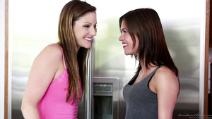 Naughty Lesbian Babysitters thrilling xxx video