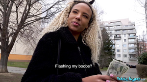 Delightful ebony bimbo memorable sex scene