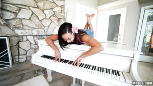 Marvelous Giggly Spic Adriana Maya breathtaking xxx movie