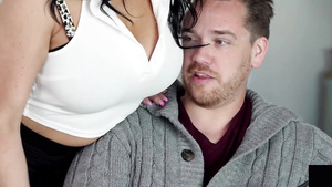 Busty MILF Mona Azar incredible xxx video