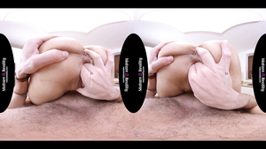 Play with her bubble butt and juicy big tits in virtual reality