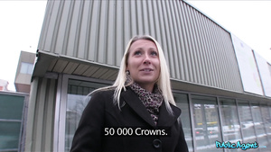 Cheating Blondie Loves The Taste Of A Stranger's Man Milk