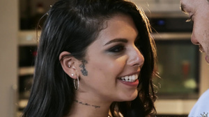 Shameless tart Gina Valentina crazy sex video