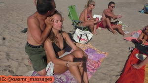 Beautiful Beach Massage (REAR END Rubbed)