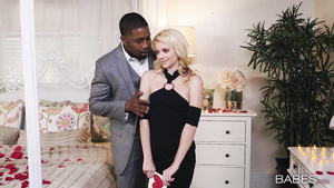 Charming spinner Riley Star interracial sex