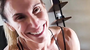 Libidinous cougar heart-stopping IR scene