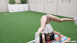 Voluptuous lesbians mind-blowing adult scene