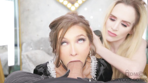 Roxy Cox Crazy POV Threesome Orgy