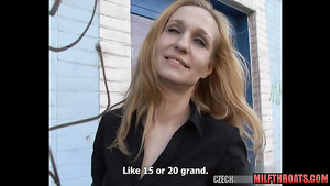 Steamy mom point-of-view with ejaculation