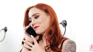 Redhead whore brutal gangbang video