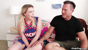 Krystal Kash Cheerleader Handjob