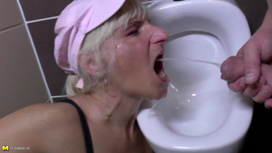 Mommy bitches get piss to mouth and hard copulate