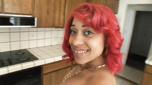 Nice ebony is waiting for BBC