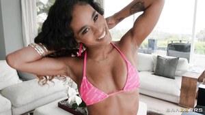 Horny chocolate teen Scarlit Scandal hot porn scene