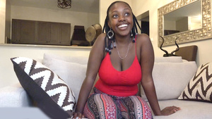 Huge breast African amateur porn fake casting