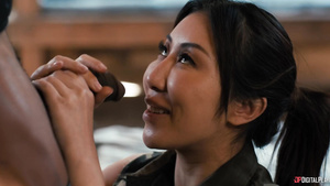 Nicole Doshi horny asian MILF porn scene