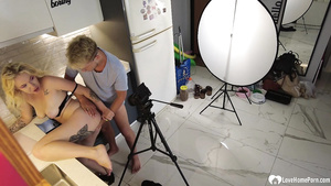 Photoshoot turned into me shagging the model