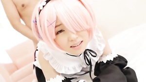 Hottie is a cosplay addict who loves riding dick as well