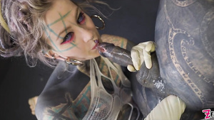 Horny punk slut soul-stirring xxx scene