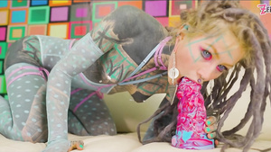 Lewd slut smutty solo scene